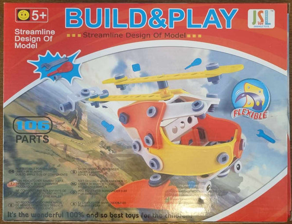 Build & Play Flexible Model Helicopter