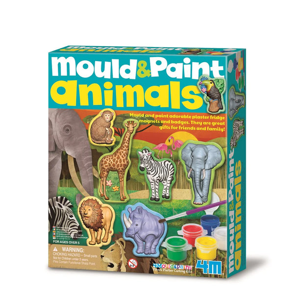 Mould & Paint Animal Kids Arts & Craft