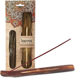 Karma Scents Premium Natural Incense Sticks – 20 Lavender Scented sticks with Incense Sticks Holder