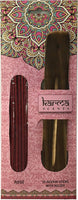 Karma Scents Premium Natural Incense Sticks – 20 Patchouli Scented sticks with Incense Sticks Holder