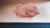 Fish Wall Plaque Concrete Statue