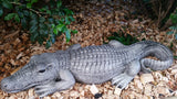 Crocodile Concrete Garden Statue Ornament ~ PICKUP ONLY