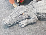 Crocodile Concrete Garden Statue Ornament ~ PICKUP ONLY - The Bowerbirds Nest of Treasures