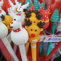 Christmas Soft Touch Character Pen