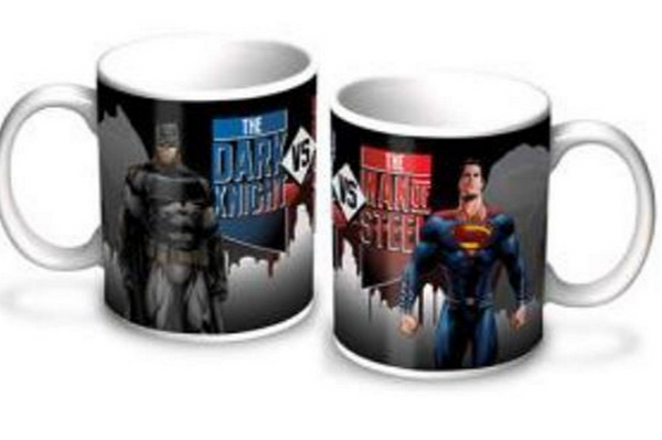 DC Comics Batman Superman Coffee Mug