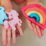 The Bean People Unicorn Rainbow Bath Beans