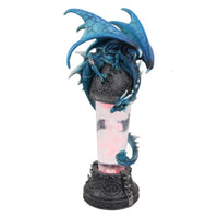 Blue Tornado Gaurdian Dragon Ornament