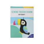DIY Craft Sewing Charm - Toucan - The Bowerbirds Nest of Treasures