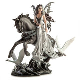 Lamentation of Swans Faery Fairy Figurine Statue by Nene Thomas