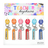 Best Teacher Ever Teacher Keychain Keyring