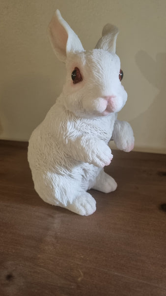 Cute White Rabbit Ornament