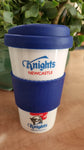 NRL Newcastle Knights Travel Mug Coffee Cup