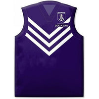 AFL Freemantle Dockers Guernsey Jersey Shaped Cushion Pillow