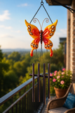 Butterfly Windchime Wind Chime Garden Ornament Decoration