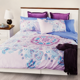 Bambury Serena Double Bed Quilt Doona Duvet Cover Set - The Bowerbirds Nest of Treasures