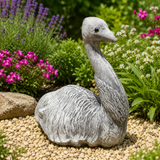 Concrete Sitting Emu Garden Statue Lawn Ornament