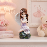 FAIRY WITH RABBIT TRINKET JEWELLERY BOX - The Bowerbirds Nest of Treasures