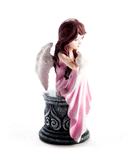 FAIRY WITH BIRD TRINKET JEWELLERY BOX - The Bowerbirds Nest of Treasures
