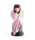 FAIRY WITH BIRD TRINKET JEWELLERY BOX - The Bowerbirds Nest of Treasures
