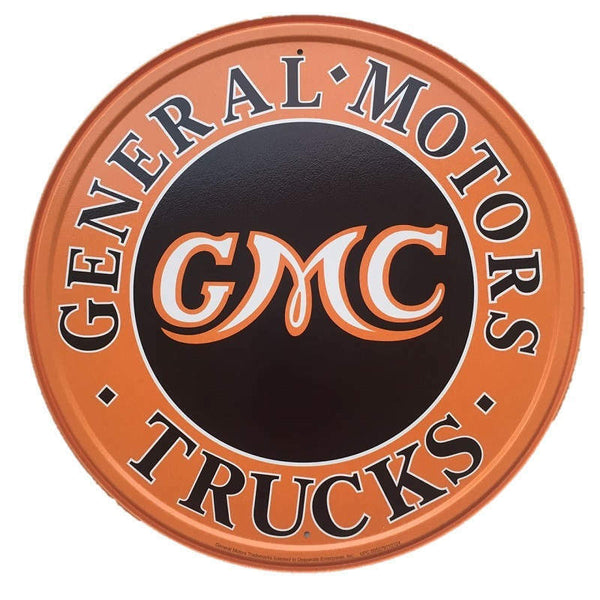 GMC General Motors Tin Sign