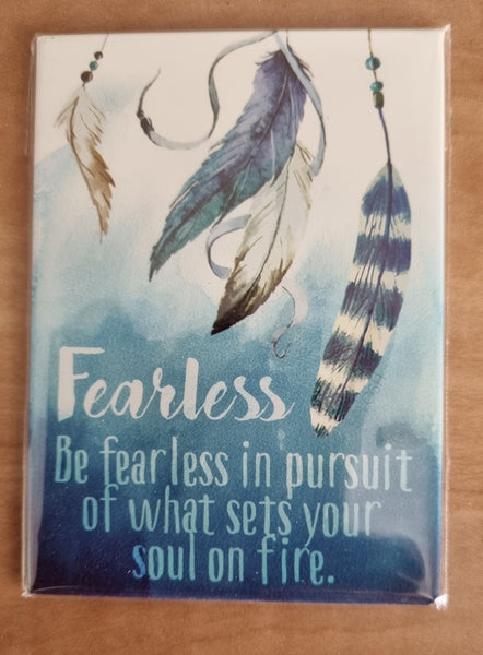 SPLOSH Fearless Inspirational Fridge Magnet