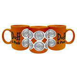 The Simpsons Duff 6 Pack Ceramic Coffee Mug