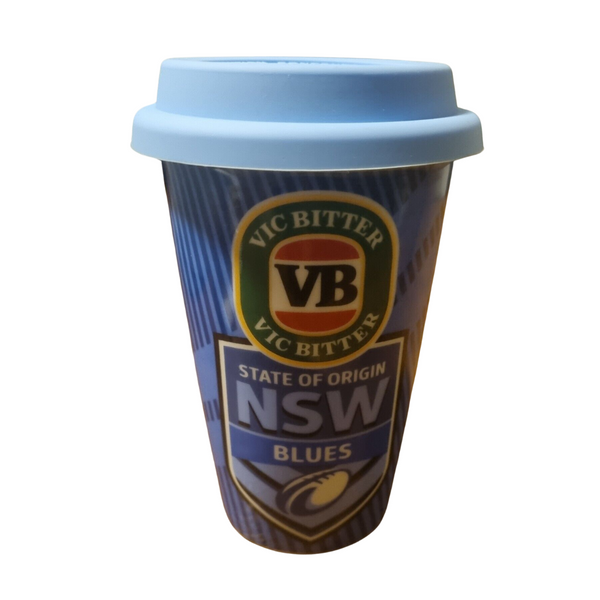 NSW Blues Ceramic Travel Mug Coffee Cup