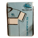 Nrl Cronulla Sharks Set 2 Notebook Pad