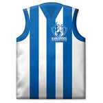 AFL Melbourne Kangaroos Guernsey Jersey Shaped Cushion Pillow