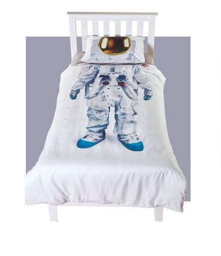 Astronaut Single Bed Quilt Cover