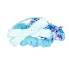 Pink Poppy Scrunchie & Bow Hair Tie Elastic Set of 3