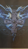 Anne Stokes Dragon Duo Wall Scroll