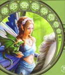 Anne Stokes Realm of Enchantment Fairy Set 3 Canvas Wall Decor