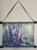 Anne Stokes Realm of Enchantment Wall Scroll