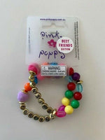 Pink Poppy Friends Forever Bracelet