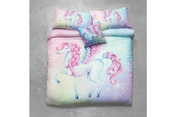 Bambury Unicorn Single Bed Quilt Cover Set