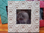 White Square Photo Picture Frame Free Standing Home Decor - The Bowerbirds Nest of Treasures