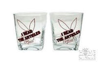 PLAYBOY ARTICLE Bunny Ladies Spirit Drink Glasses Glass Set 2 - The Bowerbirds Nest of Treasures