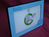 BABY BOY PICTURE PHOTO FRAME HOLDS 4X6 PHOTO Christening Baby Shower Gift Idea - The Bowerbirds Nest of Treasures