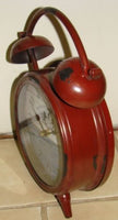Red Modern Sylish Table Clock Stand Alone Wall Hang Bedside Home DecorRRP $39.95 - The Bowerbirds Nest of Treasures