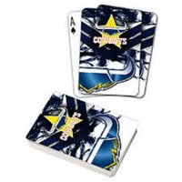 OFFICIAL LICENSED NRL NTH QLD COWBOYS TEAM LOGO FULL DECK PLAYING CARDS POKER - The Bowerbirds Nest of Treasures