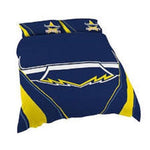 NRL NORTH QUEENSLAND COWBOYS KING BED QUILT COVER SET - The Bowerbirds Nest of Treasures