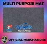 NRL RUGBY LEAGUE NEWCASTLE KNIGHTS MULTIPURPOSE BBQ MAT X 12 WHOLESALE BULK LOT - The Bowerbirds Nest of Treasures