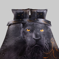BLACK PANTHER QUILT DOONA COVER Double Bed Bedroom Home Decor - The Bowerbirds Nest of Treasures
