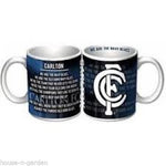 AFL Carlton Blues Official Licensed Ceramic Boxed Coffee Drink Cup Mug - The Bowerbirds Nest of Treasures