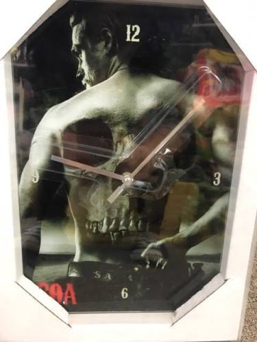 SONS OF ANARCHY TELLER GLASS WALL CLOCK Mancave Bar Pool Room Home Decor - The Bowerbirds Nest of Treasures