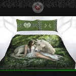 ANNE STOKES PURE HEART MYTHICAL Queen Bed Quilt Doona Duvet Cover Set - The Bowerbirds Nest of Treasures