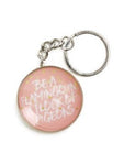 SPLOSH KEYRING Pastel Dreams Be a Flamingo In a Flock of Pigeons great gift idea - The Bowerbirds Nest of Treasures
