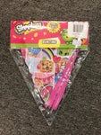SHOPKINS Bunting Flags Banner Vanilla Scented - The Bowerbirds Nest of Treasures