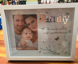 Family Inspirational Freestanding Photo Picture Frame 4 x 6 Home Decor - The Bowerbirds Nest of Treasures
